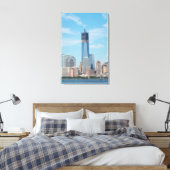 New York, New York. Manhattan City Skyline Canvas Afdruk (Insitu (Slaapkamer))