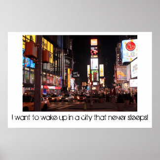 New York, New York Poster