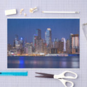 New York night skyline Tissuepapier (Craft)