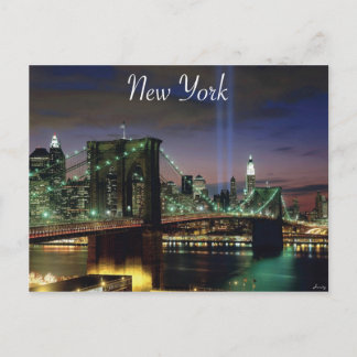 New York Nights Briefkaart