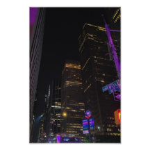New York Nights – Illuminated Skyline Photography