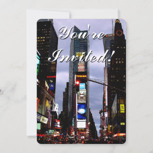 New York nodigt speciale New York RSVP uit Kaart