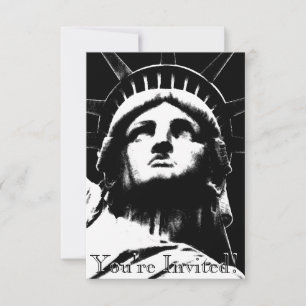 New York nodigt speciale New York RSVP uit Kaart