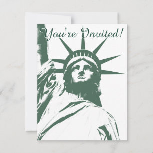 New York nodigt speciale New York RSVP uit Kaart