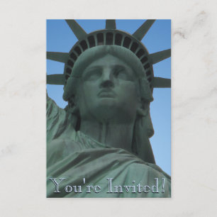 New York nodigt speciale New York RSVP uit Kaart