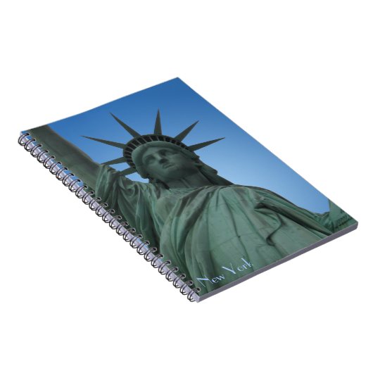 New York notebook standbeeld vrijheidsjournaal cad Notitieboek (Rechterzijde)