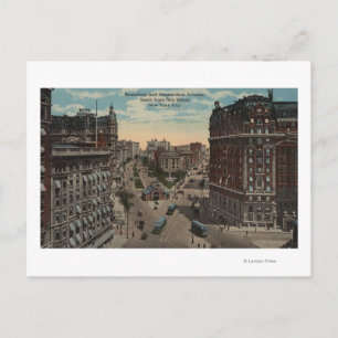 New York, NY - Broadway & Amsterdam Avenue Briefkaart