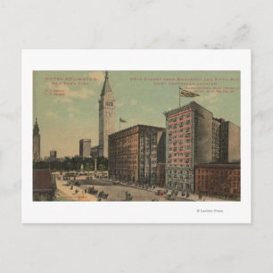 New York, NY - Hotel Arlington Near Briefkaart