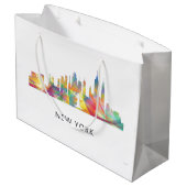 NEW YORK, NY SKYLINE WB1 - LARGE CADEAUTASJE (Achterkant Gekanteld)