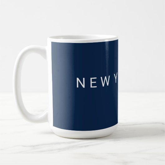 NEW YORK NYC City Coffee Mug (Gauche)