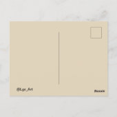 New-York NYC City Color  Briefkaart (Achterkant)