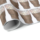 New York NYC Classic Egg Cream Soda Fountain Cadeaupapier (Rol Hoek)