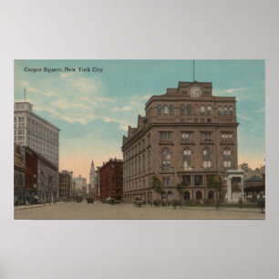 New York, NYCooper Square ViewNew York, NY Poster
