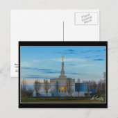New York Palmyra Temple Briefkaart (Voorkant / Achterkant)