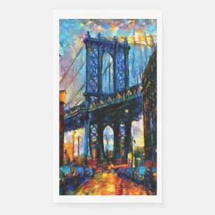 New York - Papieren gasthanddoeken Servet