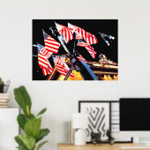 New York Patriot Poster (Thuiskantoor)