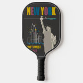 New York Pickleball Paddle (Achterkant)