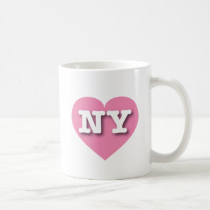 New York Pink Heart - Ik hou van NY Koffiemok