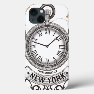 New York Pocket Watch iPhone 13 Hoesje