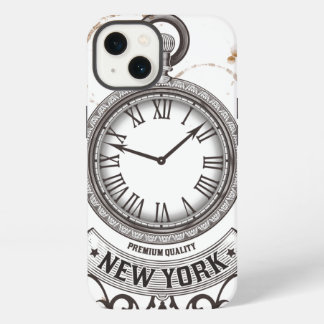 New York Pocket Watch iPhone 13 Hoesje