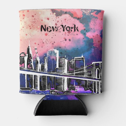 New York, Pop Art Blikjeskoeler (Voorkant)