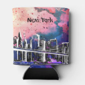 New York, Pop Art Blikjeskoeler (Achterkant)