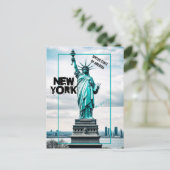 New York post kaart esthetisch (Staand voorkant)