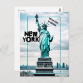 New York post kaart esthetisch (Voorkant / Achterkant)