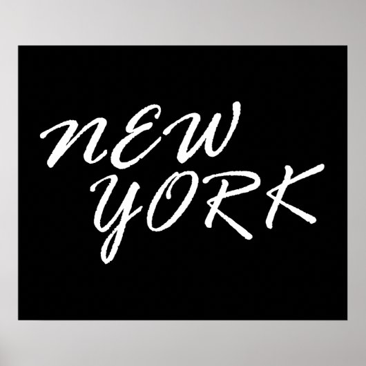 New York Poster (Voorkant)