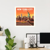 New York Poster (Thuiskantoor)