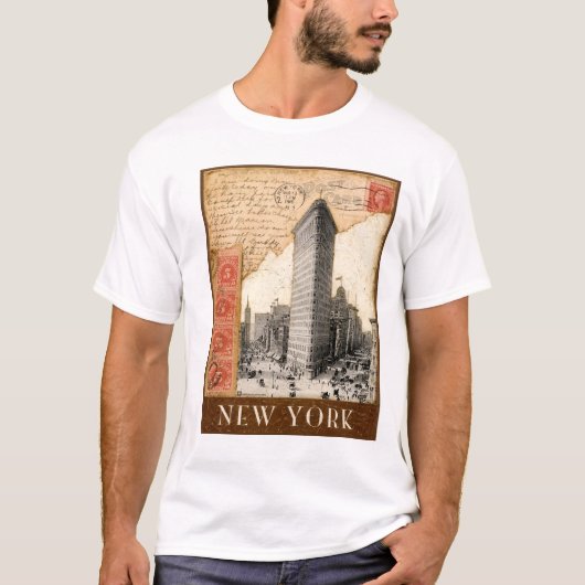 New York Postmark T-shirt (Voorkant)
