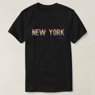 New York Pride T-shirt Arc-en-ciel