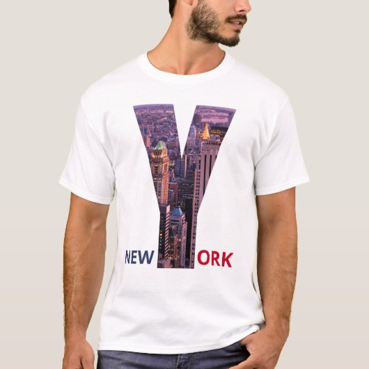 New York Pride T-shirt – LGBTQ+ Rainbow NYC (Voorkant)