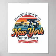 New York Print, Waarde Poster Papier (Halfglans)