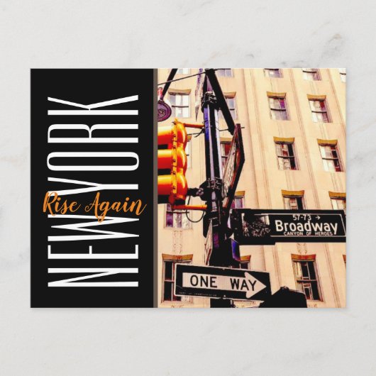 New York-Queensboro Bridge Briefkaart (Voorkant)