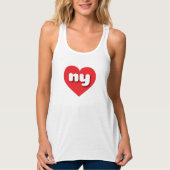 New York red hart - Ik hou van alles Tanktop (Voorkant)