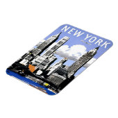 New York  Reise Magneet (Linkerzijde)