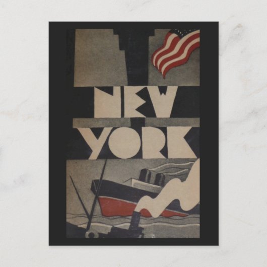  New York reizen Briefkaart (Voorkant)