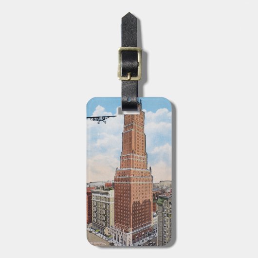 New York: Ritz Tower Bagagelabel (Voorkant verticaal)