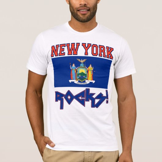New York Rocks. T-shirt (Voorkant)