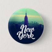 New York Round Button (Voorkant)