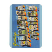 New York, Saratoga Springs Magnet (Vertical)