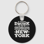 New York Sayings Funny Ny Sleutelhanger (Voorkant)