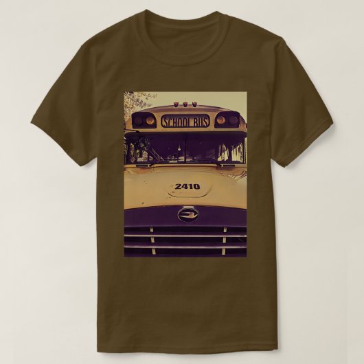 New York School Bus T-shirt (Design voorkant)