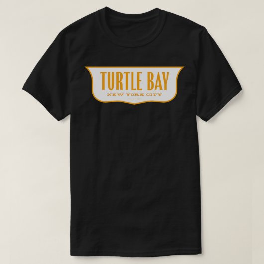 New York Shield Turtle Bay T-shirt (Design voorkant)