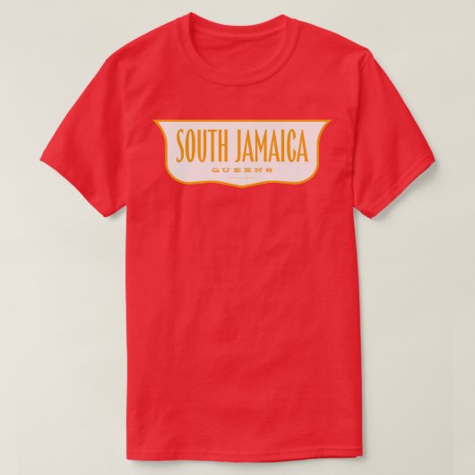 New York Shield Zuid-Jamaica Queens T-shirt (Design voorkant)