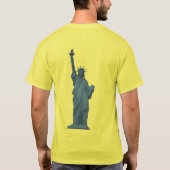 New York Shirt Mannen Shirt (Achterkant)