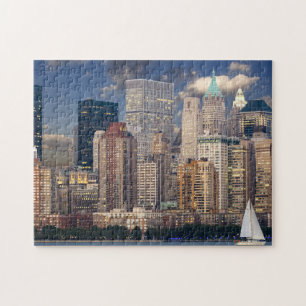 New York Silhouet. Legpuzzel