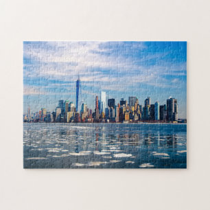 New York Silhouet. Legpuzzel