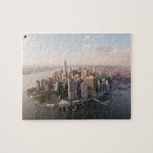 New York silhouet Legpuzzel